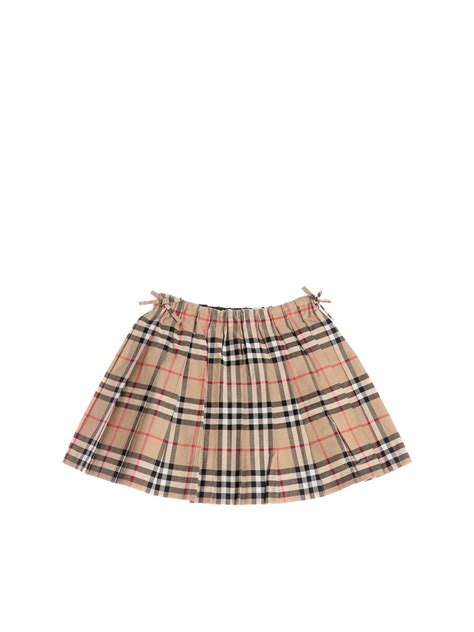 burberry skirt pleated|burberry pleated girls skirts.